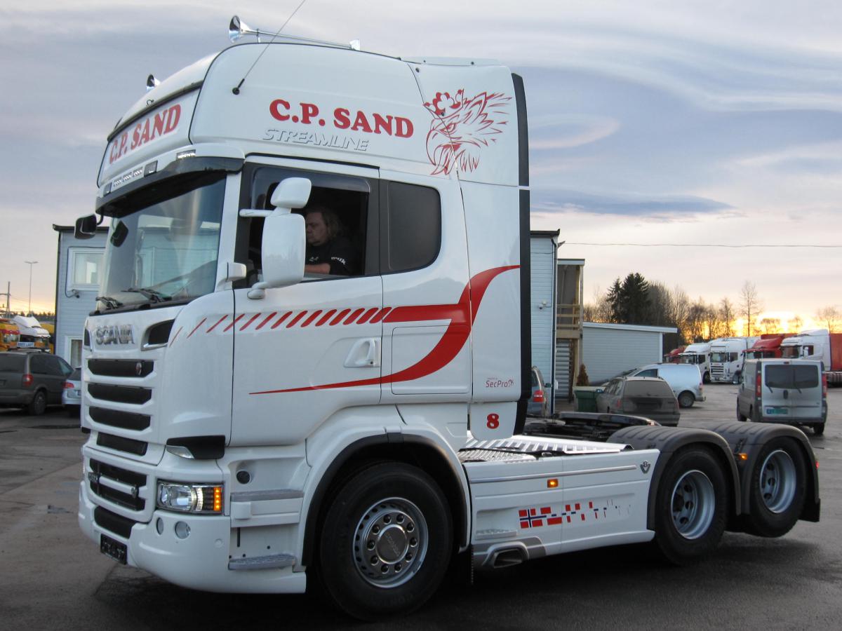 C.P. Sand Transport AS logo