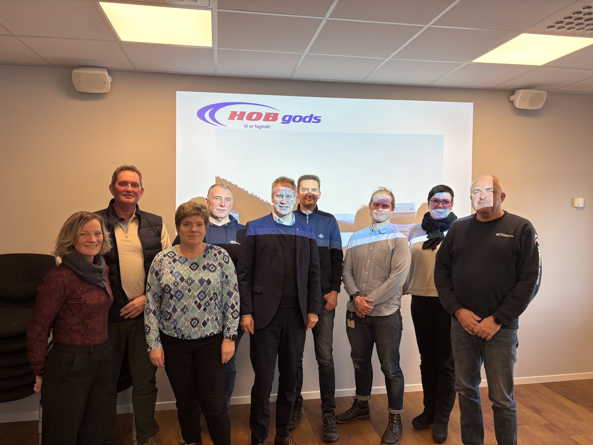 NLF møtte Nygård hos HOB gods: Løftet fram sikkerhet, beredskap og rekruttering