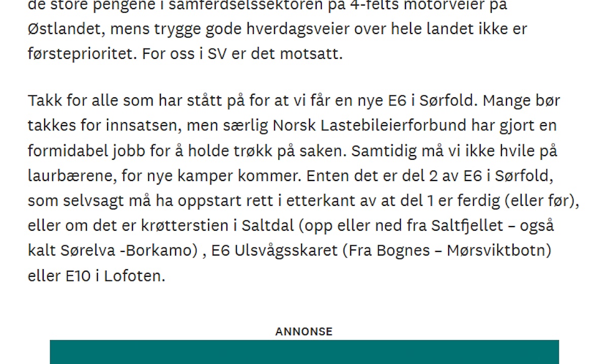 Æres den som æres skal!!!!