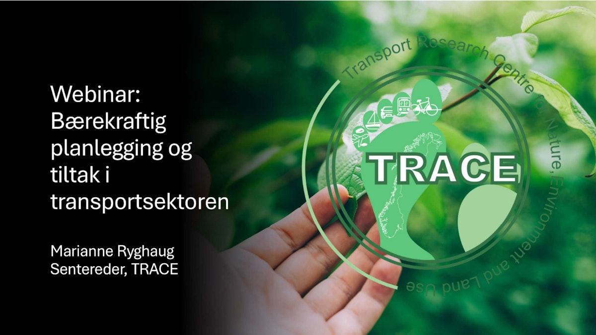 Bærekraftig utvikling innen transport?!?