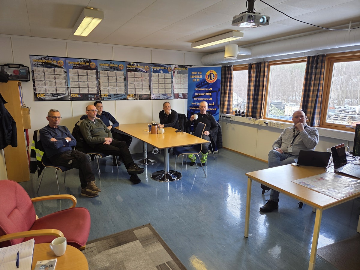 God stemning på infomøte om endrede regler for varebiler 