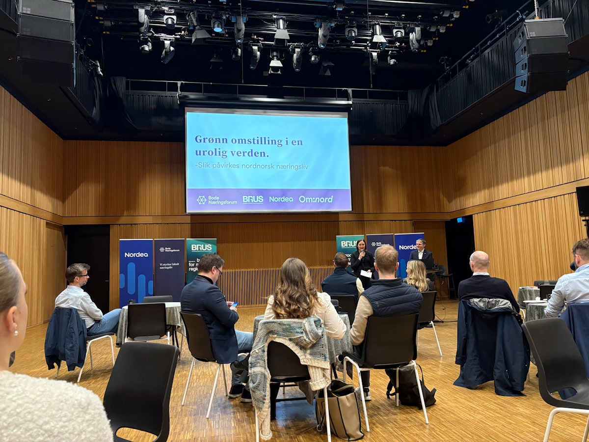 GRØNN OMSTILLING I EN UROLIG VERDEN.