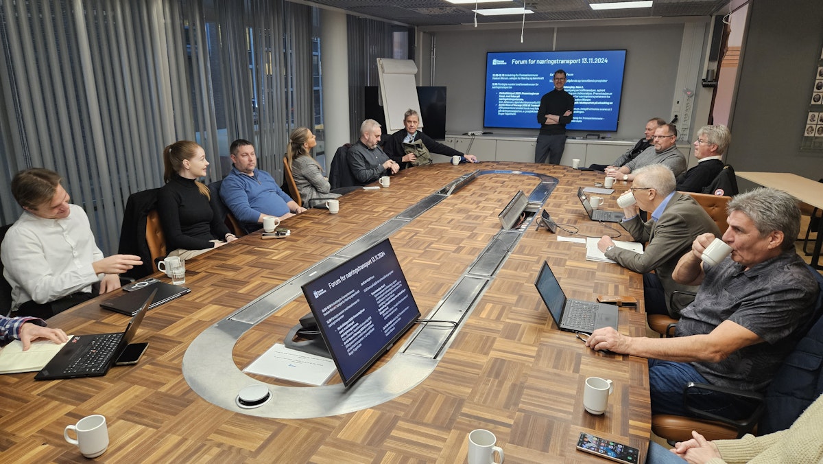 Møte i forum for næringstransport i Tromsø kommune 