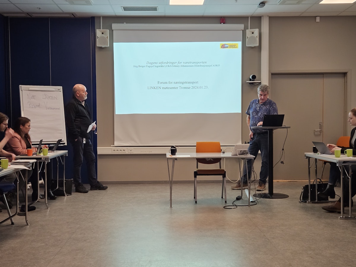 Møte i forum for næringstransporter i Tromsø kommune 