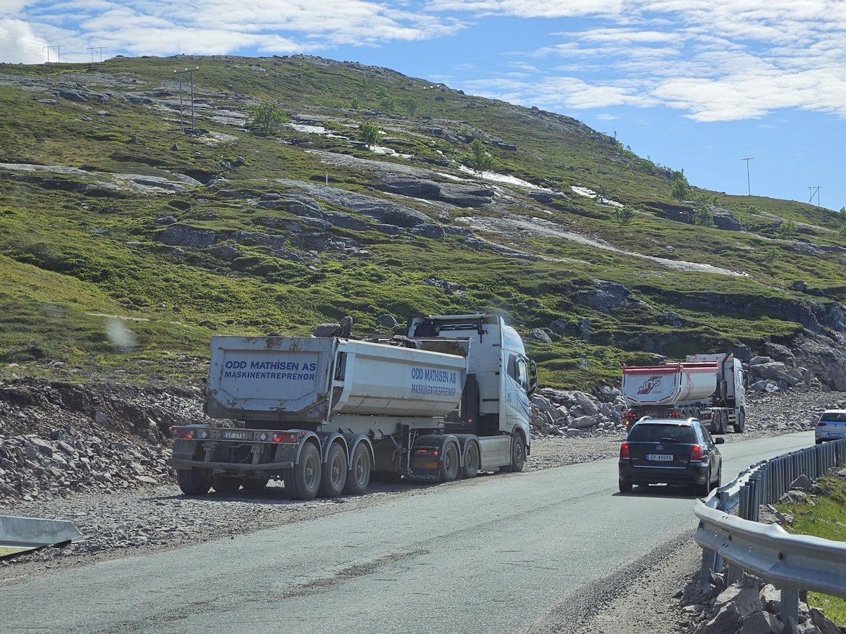 Mollstrand-Grøtnes på RV 94 til Hammerfest er i full drift 
