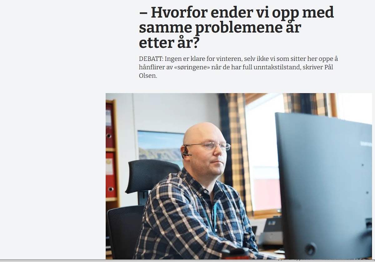 Mye medieoppmerksomhet rund vær og føreforhold 