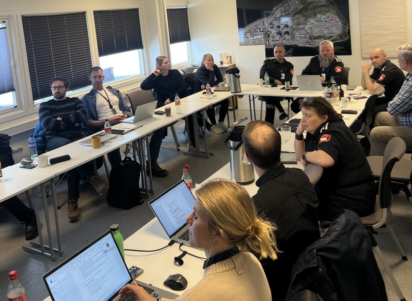 NLF deltok på analysemøte for risiko og beredskap for Stallegargo og Sjåholmen tunellene i Hammerfest