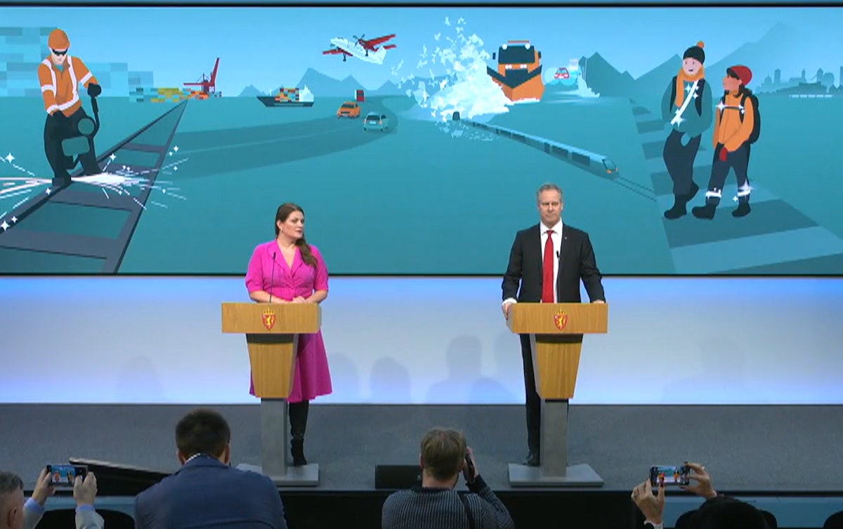 Presentasjon av NTP (Nasjonal TransportPlan)