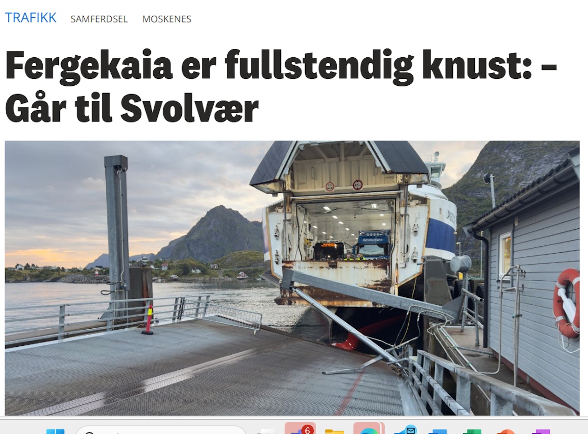 Total-kollaps på vareflyten i Nordland! 